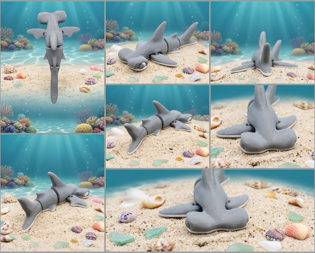 Articulated Hammerhead Shark