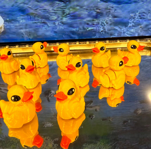 Articulated Duck Hatchlings